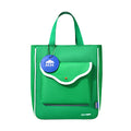 Little Surprise Box Stylish Casual Green Tote Bag with Adjustable Strap