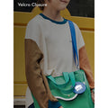 Little Surprise Box Stylish Casual Green Tote Bag with Adjustable Strap