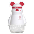Little Surprise Box White, Kelly Jo Bear water bottle for Kids and Adults, 1100 ML, Red