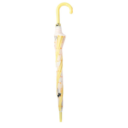 Little Surprise Box, Yellow Translucent Brave Spirit Kelly Jo Teddy print, Rain and All-season Umbrella for Kids & Adults.