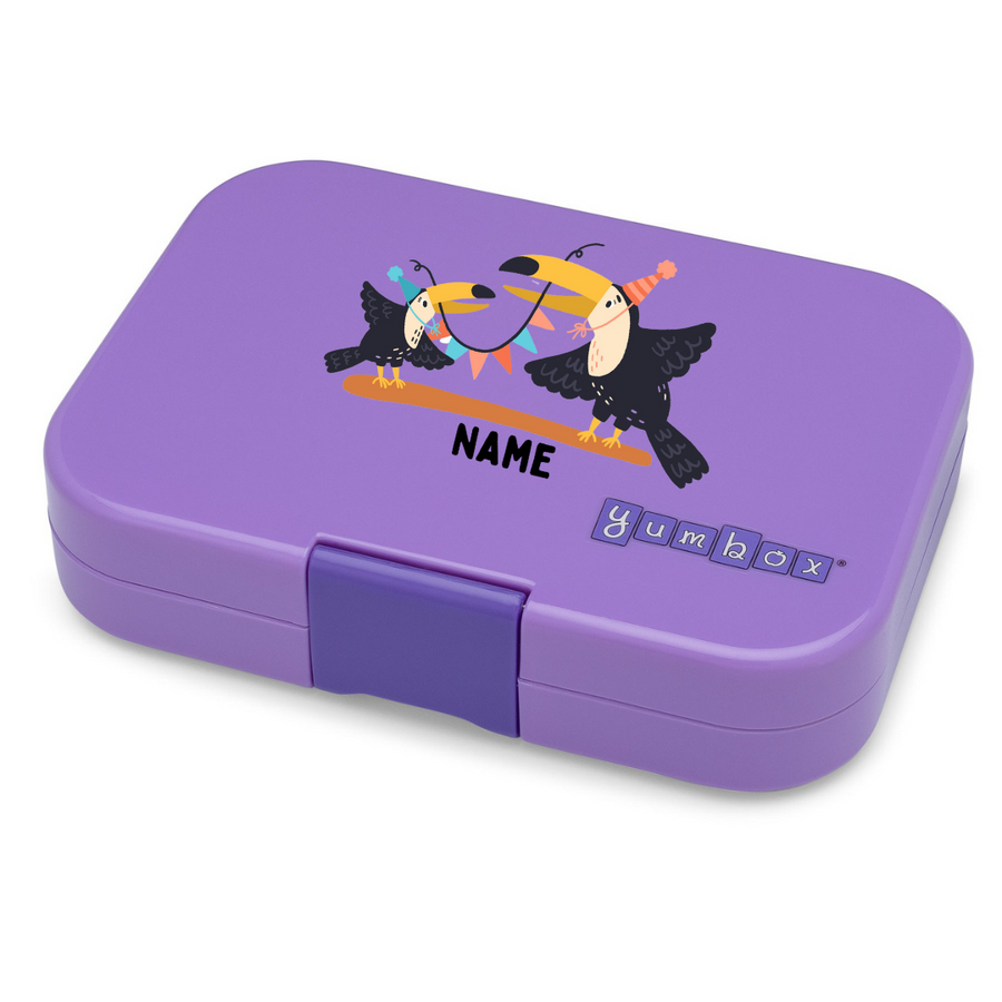 Yumbox 6 Section Original- Dreamy Purple Unicorn