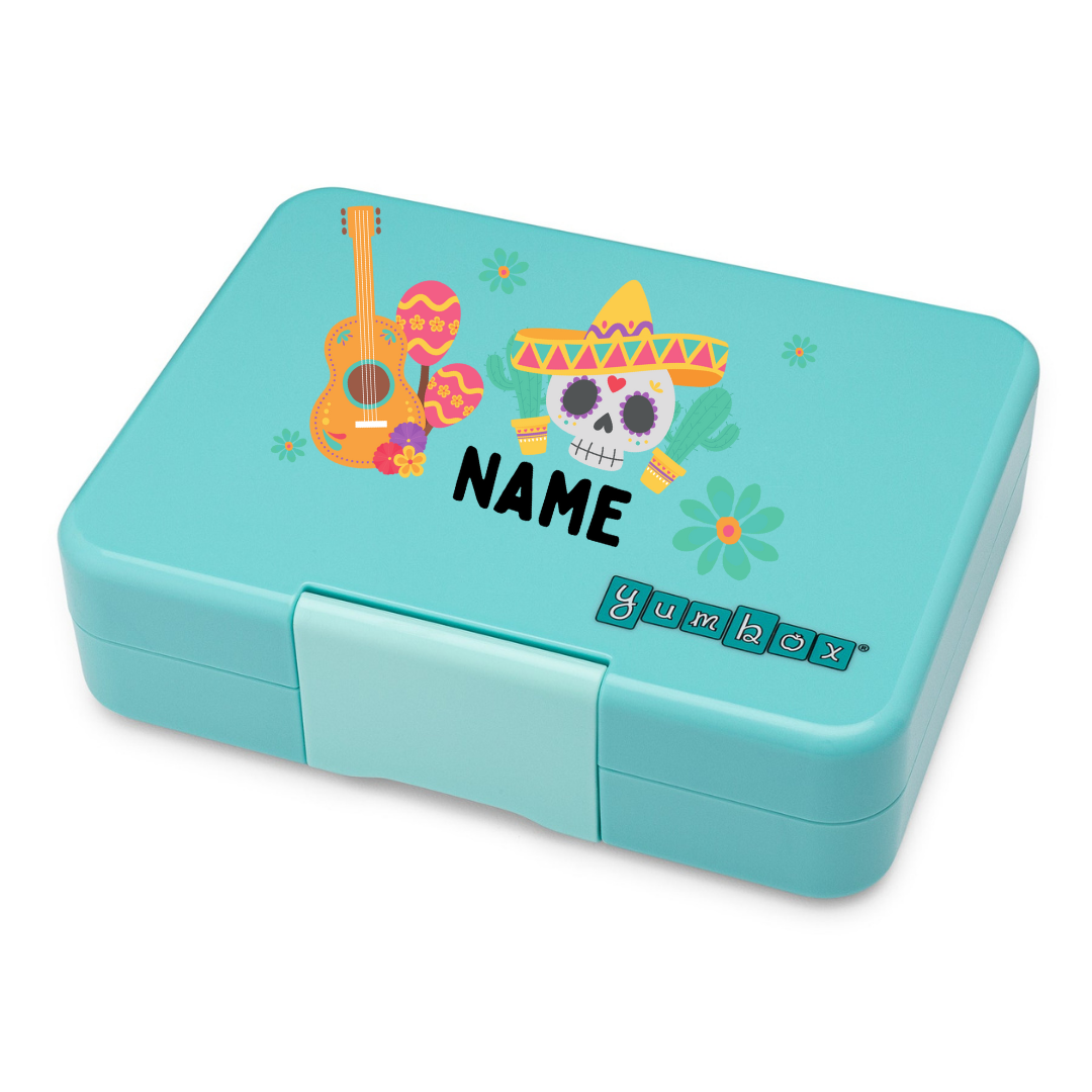 Yumbox Snack 3 Section - Misty Aqua