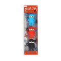 Ninja Erasers - Set of 3