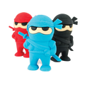 Ninja Erasers - Set of 3