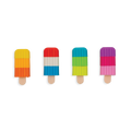 Icy Pops Scented Puzzle Erasers - Set of 4