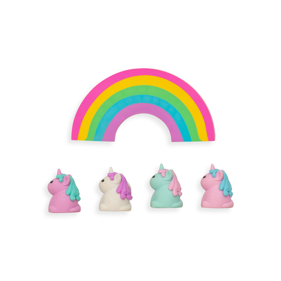 Unique Unicorns Scented Erasers - Set of 5