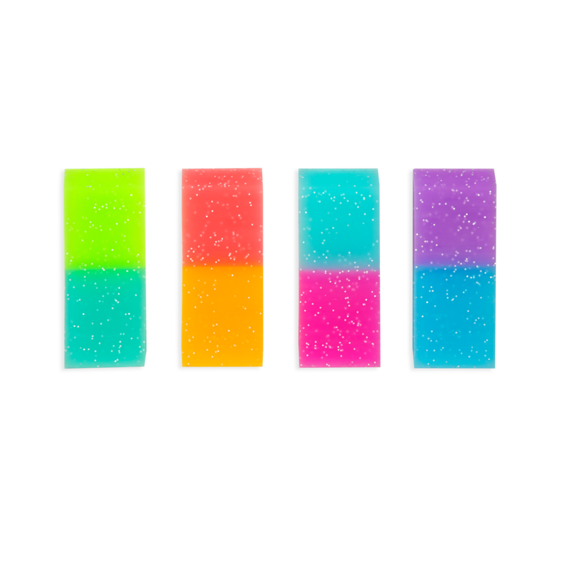 Oh My Glitter! Erasers