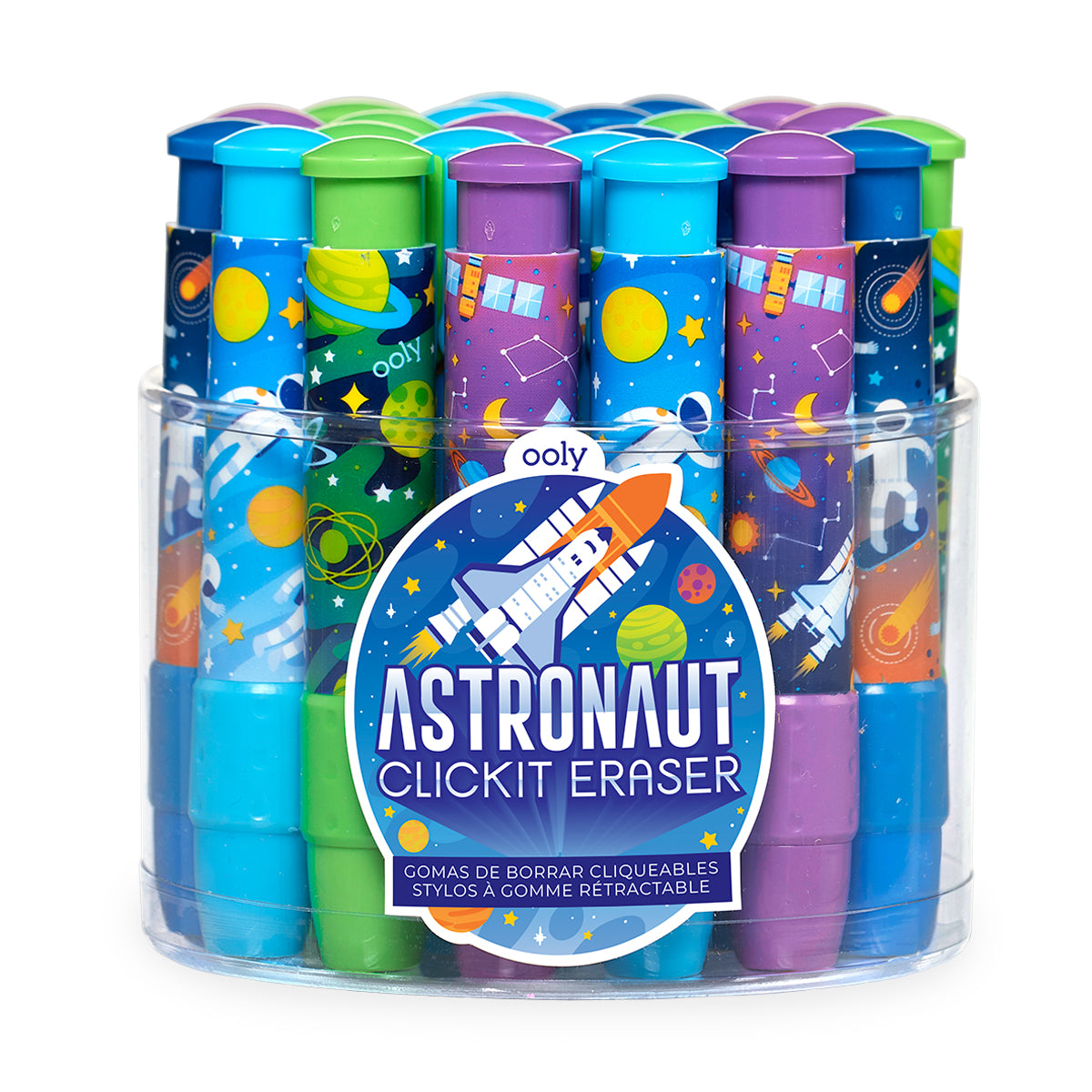 Click-it Erasers: Astronauts