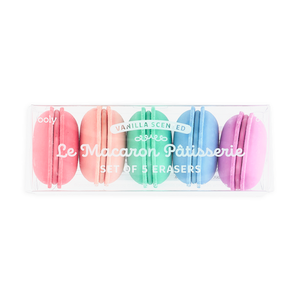 Le Macaron Patisserie Scented Eraser - Set of 5