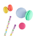 Le Macaron Patisserie Scented Eraser - Set of 5