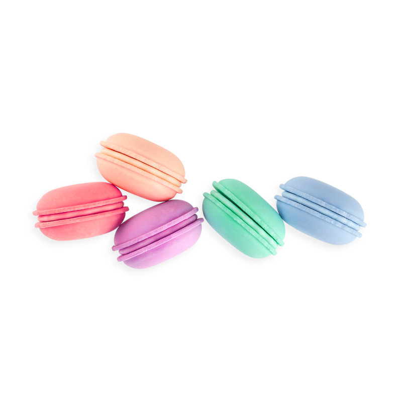 Le Macaron Patisserie Scented Erasers - Set of 5