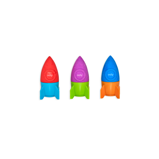 Blast Off! Erasers + Sharpeners