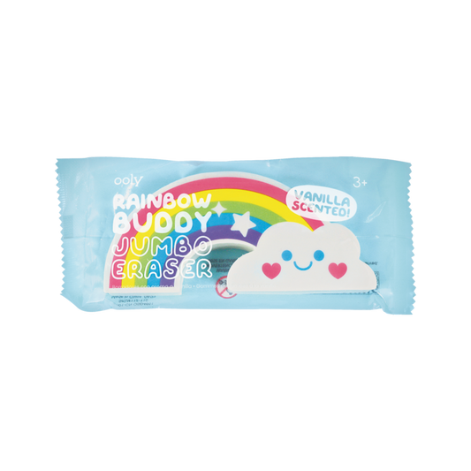 Rainbow Buddy Scented Jumbo Eraser - Display of 15