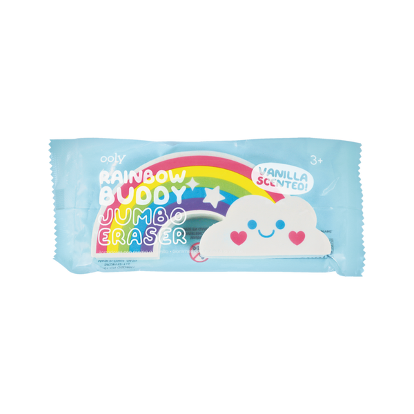 Rainbow Buddy Scented Jumbo Eraser - Display of 15
