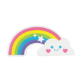 Rainbow Buddy Scented Jumbo Eraser - Display of 15