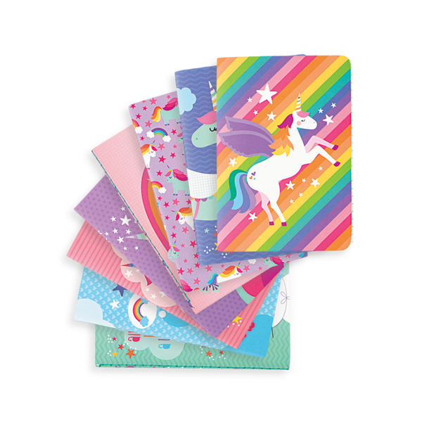Mini Pocket Pal Journals - Set of 8 - Unique Unicorns