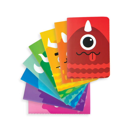 Mini Pocket Pal Journals - Set of 8 - Monsters