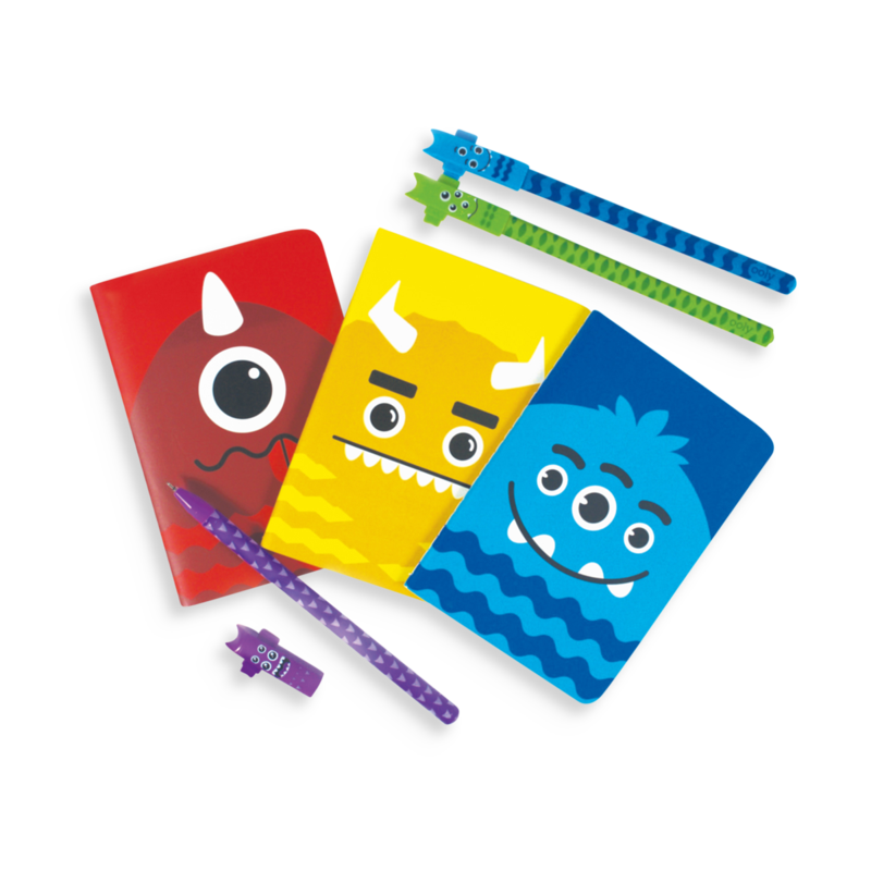 Mini Pocket Pal Journals: Monster - Set of 8