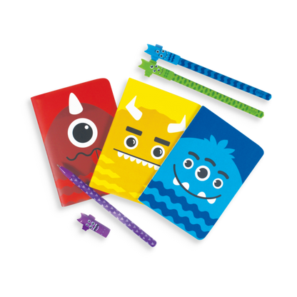 Mini Pocket Pal Journals: Monster - Set of 8