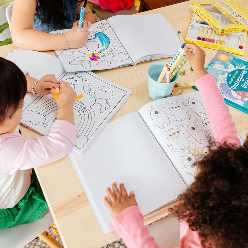 Coloring Book - Outer Space Explorers
