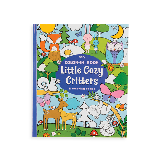 Color-in' Book: Little Cozy Critters