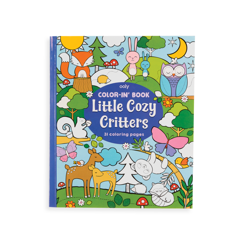 Coloring Book - Little Cozy Critters