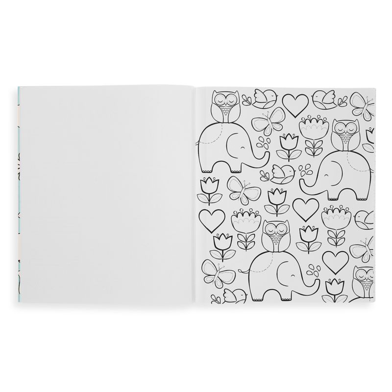 Color-in' Book: Little Cozy Critters