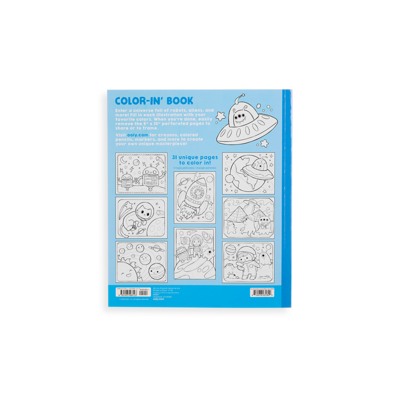 Coloring Book - Outer Space Explorers