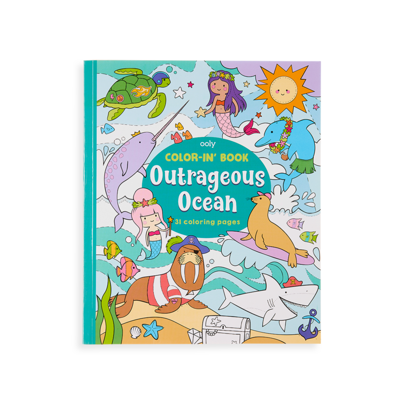 Coloring Book - Outrageous Ocean