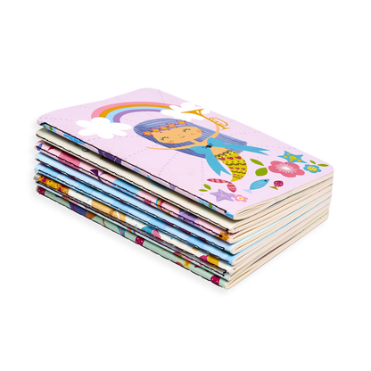 Mini Pocket Pal Journals - Set of 8 - Mermaid Magic