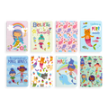 Mini Pocket Pal Journals - Set of 8 - Mermaid Magic