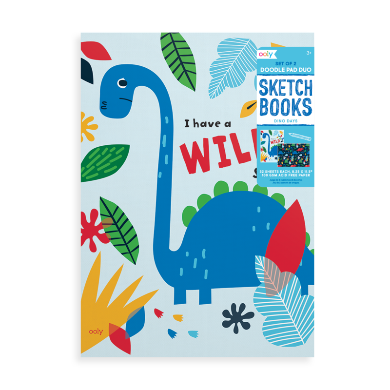 Doodle Pad Duo Sketchbooks: Dino Days - Set of 2