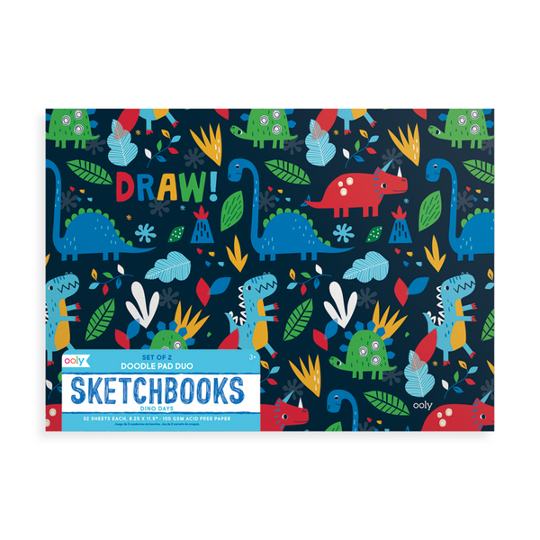 Doodle Pad Duo Sketchbooks - Dino Days