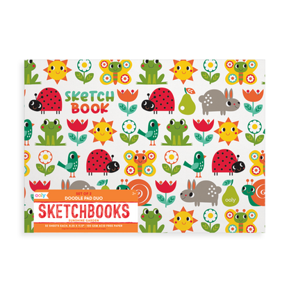 Doodle Pad Duo Sketchbooks - Sunshine Garden