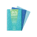 Oh My Glitter! Notebooks - Set of 3 - Aquamarine & Sapphire