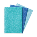 Oh My Glitter! Notebooks - Set of 3 - Aquamarine & Sapphire