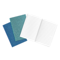 Oh My Glitter! Notebooks - Set of 3 - Aquamarine & Sapphire