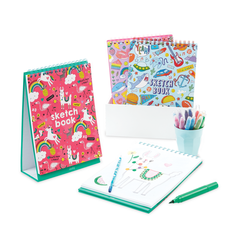 Sketch & Show Standing Sketchbook - Funtastic Friends