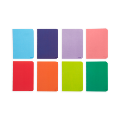 Mini Pocket Pal Journals: Color Write - Set of 8