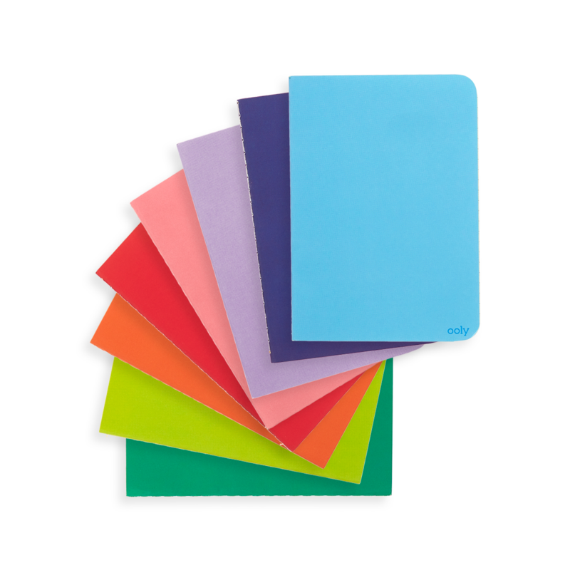 Mini Pocket Pal Journals: Color Write - Set of 8