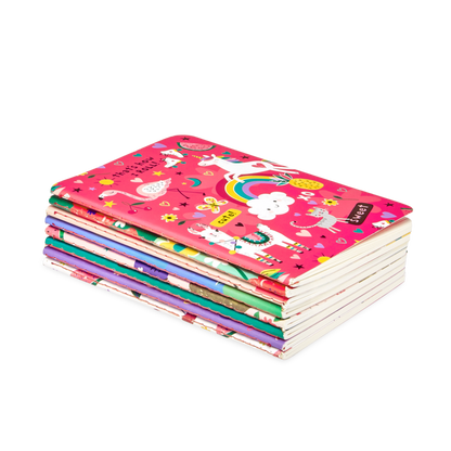 Mini Pocket Pal Journals: Funtastic Friends- Set of 8