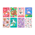 Mini Pocket Pal Journals - Set of 8 - Funtastic Friends