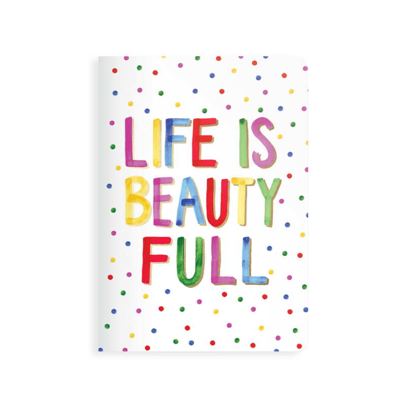 Jot-It! Notebook - Life is Beatiful