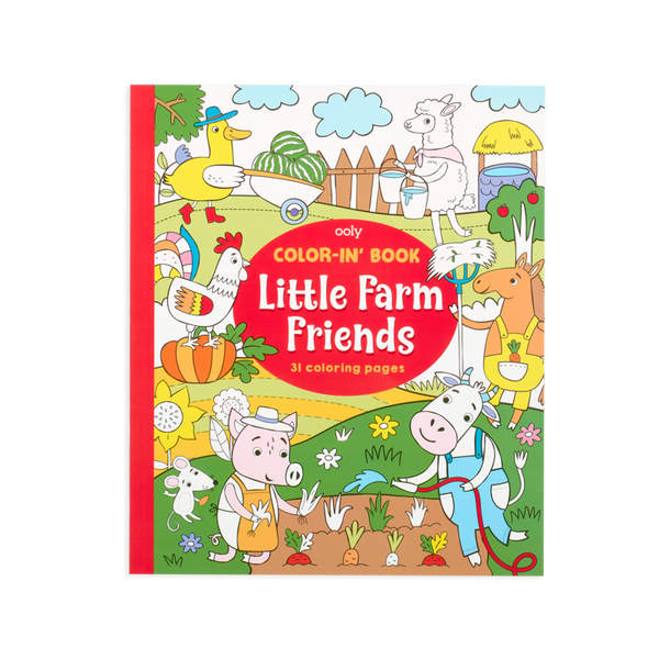 Colorin Book - Little Farm Friends