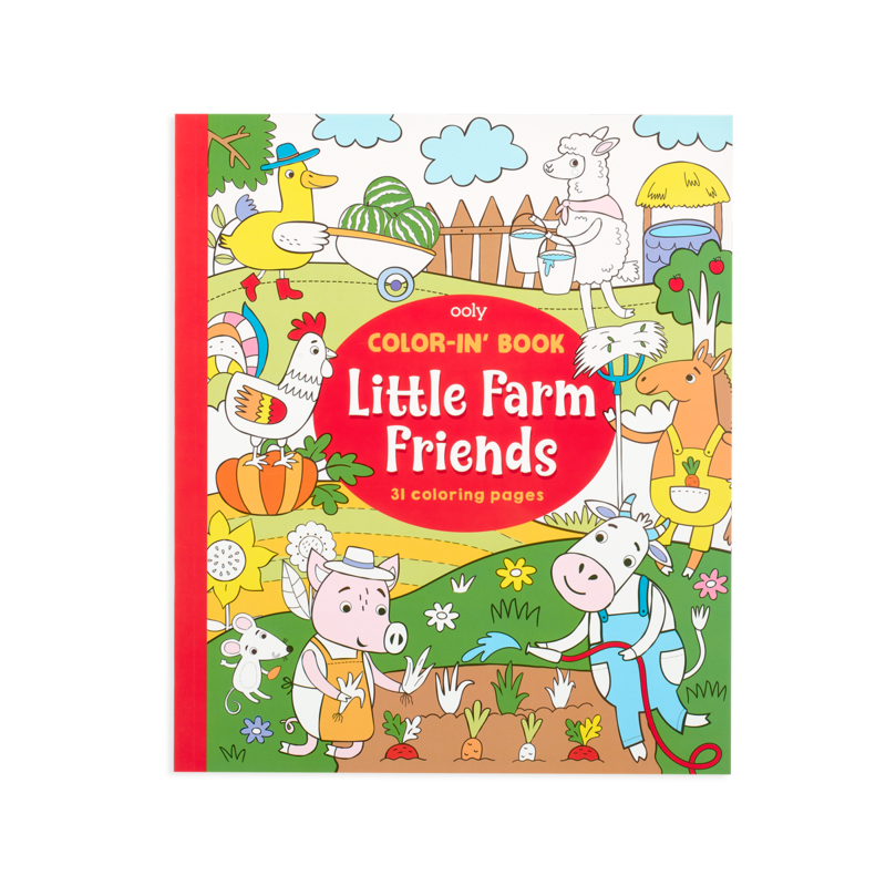 Colorin Book - Little Farm Friends