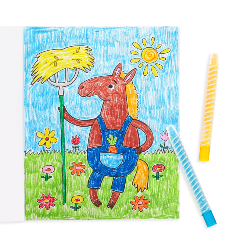 Colorin Book - Little Farm Friends