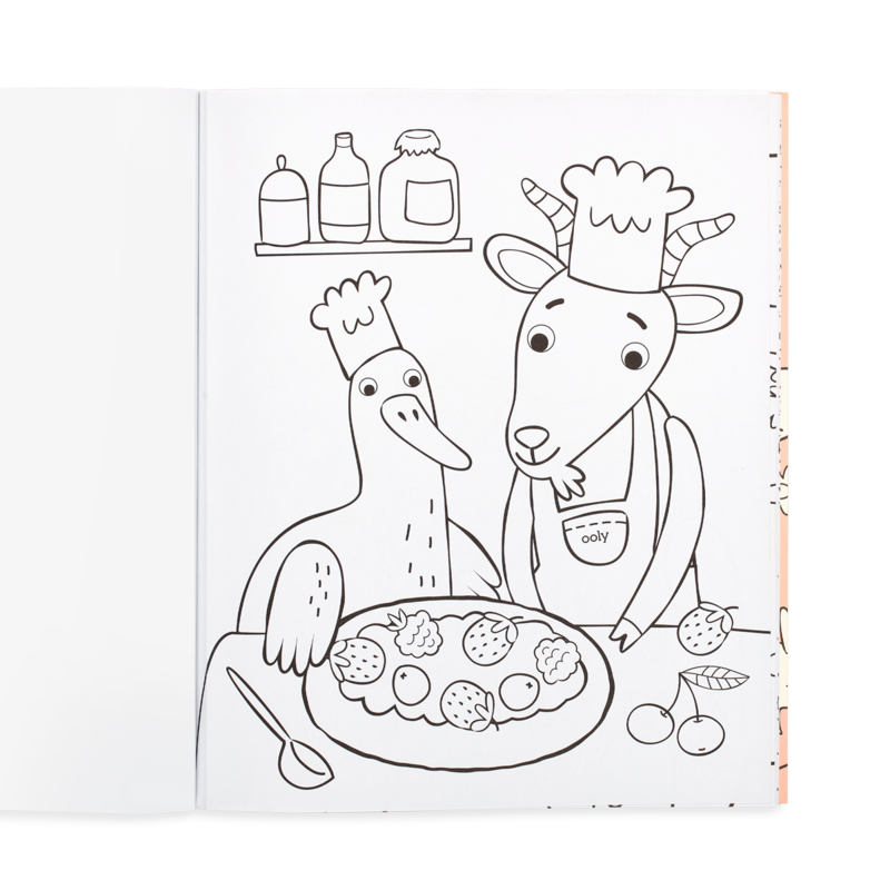 Colorin Book - Little Farm Friends