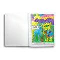 Color By Number Coloring Book-Mythical Friends