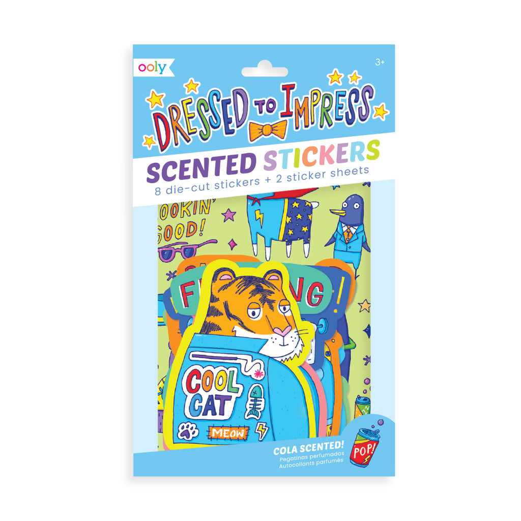 Scented Scratch Stickers: Dressed to Impress