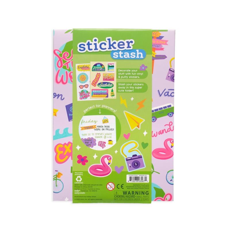 Sticker Stash - Wanderlust